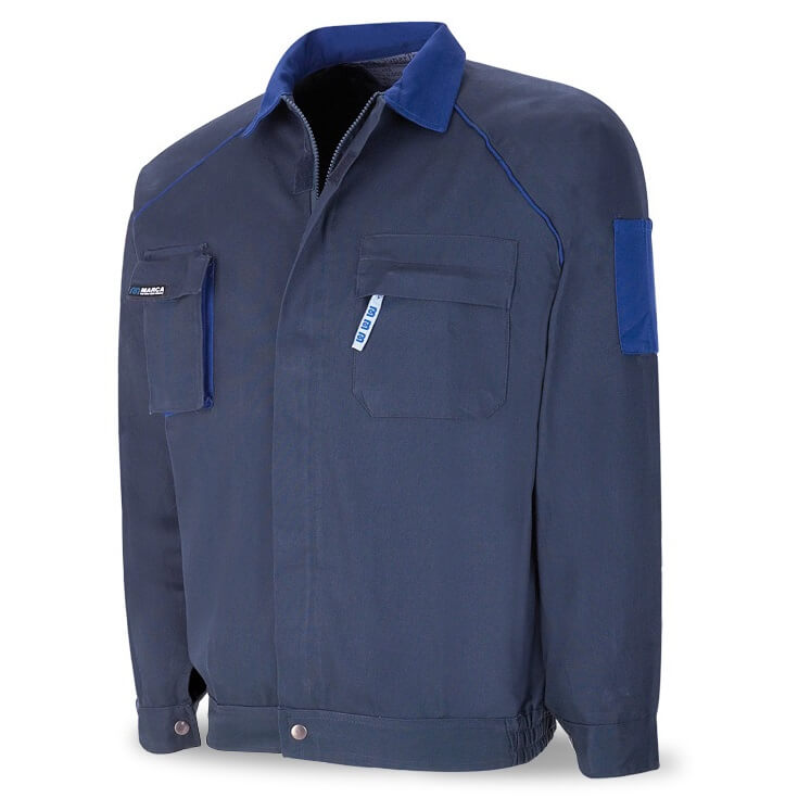 Chaqueta algodón de 270g azul marino 488-CAM SupTop - Referencia 488-CAM SupTop
